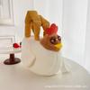 Bolsa de Peluche Curativa Muñeca de Pollo Risueño Bolsa Bandolera Portátil Muñeca Atrapadora Bolsa Linda Muñeca Fea Linda