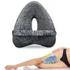 Almohada para Piernas en Forma de Corazón Más Vendida Directamente de Fábrica, Almohada para Piernas de Espuma Viscoelástica de Rebote Lento en Forma de Corazón con Funda