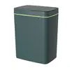 1 pieza Color: Material Verde: Cubo de basura de PP Cubo de basura con sensor sin contacto Para cocina y baño