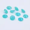 Venta caliente de fábrica vidrio redondo 2-12 mm vidrio blanco redondo, vidrio verde, vidrio azul, vidrio de piedra preciosa artificial piedras sueltas al por mayor
