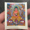 Thangka puro pintado à mão Qinghai Regong Amitabha núcleo de cartão 4*5