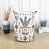 Cesta de ropa sucia cilíndrica con asa reforzada, cubo de almacenamiento de ropa sucia plegable para baño, cesta de ropa sucia plegable, venta al por mayor desde el fabricante