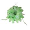 Nueva Moda Flor Grande Tela Accesorios para el Cabello Flor de Peonía para la Cabeza Headdress para Baile Cuadrado Pasador Diadema con Flor para Niños