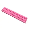 Nova Forma de Silicone para Borda de Bolo Botão de Pérola Longo Forma para Bolo Fondant Ferramenta de Cozinha para Confeitaria
