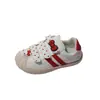 Tenis de Velcro para Niña KT Cat de Lunares, Nueva Colección Otoño, Lindos Zapatos Deportivos de Dibujos Animados, Suela Suave, Antideslizantes para Niños