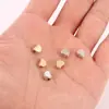 Accesorios para Joyería DIY Más Vendidos Chapado Eléctrico Ccb Corazón Collar Pulsera Cuentas Espaciadoras Fabricante Cuentas Sueltas Listas para Usar