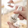 Tapa de Taza Flexible con Cepillo Herramienta Doméstica de Cocina para Limpiar Biberones, Termos, Ranuras y Espacios Cepillo de Limpieza Multifuncional