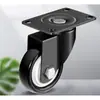 Ruedas giratorias con freno para carritos, ruedas giratorias direccionales silenciosas, ruedas para remolques pequeños, ruedas giratorias de alta resistencia