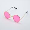 Gafas de sol redondas retro comercio exterior gafas marinas gafas de sol de montura redonda tendencia colorida fabricantes de gafas de montura redonda