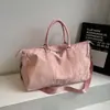 Bolsa de Viaje para Distancias Cortas para Mujer 2025 Nuevo PU Moda Gran Capacidad Bolsa de Viaje para Viaje de Negocios Bolso Ligero de Fitness Bolsa de Equipaje