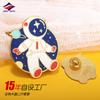 Insignias Metálicas de Alta Gama Hechas a Medida por Long Zhiyu, Insignias de Personajes de Dibujos Animados para Niños Hechas a Medida en Fábrica, Insignias Conmemorativas Personalizadas Hechas a Medida