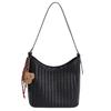Bolsa de Palha Tecida para Ombro Feminina 2025 Nova Grande Capacidade para o Dia a Dia Casual Moda Bolsa Transversal Versátil