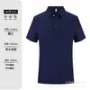 Camisa Polo de Nylon tipo Waffle con Solapa Estampado de Logo Personalizado Corporativa Elegante Uniforme de Fábrica Ropa de Trabajo Camiseta Bordar