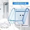 Caja impermeable autoadhesiva tipo 86, cubierta de interruptor, cubierta protectora de enchufe, caja a prueba de salpicaduras, caja impermeable para inodoro de baño