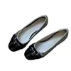 Zapatos de Mocasín Poco Profundos Redondos de Moda Retro para Mujer, Zapatos Planos Cómodos de Cuadros Mary Jane de Suela Suave para Viajar