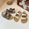 Nuevas Sandalias Birkenstock Retro Estampadas de Verano para Niños con Suelas Suaves y Antideslizantes para Niños y Niñas, Versátiles y Modernas Zapatos de Playa al por Mayor