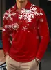 Amazon transfronteiriço outono e inverno masculino Natal casual gola alta pulôver novo polo masculino