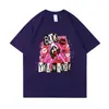 Camiseta Casual 2025 para Hombre y Mujer de Manga Corta Diaria Casual Estampado de Letras Holgada de Manga Corta Al por Mayor