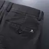 Chegada Nova Primavera 2025 Calças Casuais Retas Slim Fit de Alta Elasticidade Confortáveis com Textura Fina Resistentes a Amassados Sem Passar para Homens