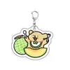 Nuevo Llavero de Cachorro Lucky Line Colgante Acrílico Adorno de Bolsa con Emoji de Dibujos Animados para Estudiantes Estilo 2D