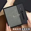 Caja de Regalo con Hebilla de Negocios para Cuaderno A5 Set Personalizado de Cuaderno Souvenir para Reuniones Corporativas con Impresión de Logo