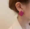 Brincos C Simples Franceses de Agulha de Prata 925 Rose Story Huang Yimei Liu Yifei Mesmos Brincos Brincos Geométricos