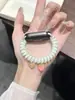 Pulseira de Relógio de Bobina Fofa de Urso Morango com Bolinhas Adequada para Huawei 8/9/10 NFC Novo Modelo 2026 Venda por Atacado de Fábrica