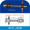 Máquina de Moldagem por Injeção Manipulador Tianxing Assento de Placa de Sucção a Vácuo Hardware JE20R050 Entrada de Ar Lateral Dentes M12/Dentes M10