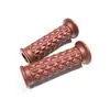 Luz de guidão modificada para motocicleta, guidão universal retrô para scooter elétrica CG125, cola para guidão, capa de guidão CB400