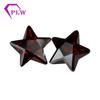 Color forma estrella de cinco puntas circón piedra desnuda Wuzhou gema CZ circón rosa triángulo piedra blanca forma champán Circón