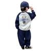 Conjunto de Moletom Infantil Cor de Madeira Primavera e Outono 2025 Outono Novo Lindo Bebê Casual Conjunto de Duas Peças Moderno