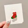 Broche de joyería de aceite de goteo de alta gama estilo bosque caricatura 2026 nuevo pin al por mayor insignia navideña linda europea y americana