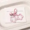 Pingente Sino Estrela Cinco Pontas Colorido em Acrílico, Chaveiro de Contas, Acessórios Artesanais DIY para Bolsas e Decorações de Fones de Ouvido