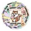 18 Lindas Tarjetas de Texto Divertidas de Animales de Dibujos Animados Amazon Temu Nuevas Tarjetas de Mensajes Decorativas Venta al por Mayor