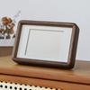 Marco de Fotos Personalizado de Madera Maciza con Ensamblaje de Caja y Espiga de Nogal Negro 6 7 8 10 12 pulgadas DIY Marco de Fotos de Madera Maciza de Haya Roja Madera de Teca Madera de Cerezo