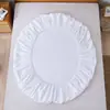 Conjunto de quatro peças de algodão puro liso para comércio exterior, modelo novo de primavera, lençol e capa de edredom 100% algodão para casa, atacado para hotéis