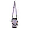 Bolsa para Botella de Agua Pequeña Ligera de Bloques de Color Estilo Nuevo Japonés Bolso Cruzado para Deportes al Aire Libre Viajes Bolso de Hombro Casual Elegante