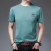 Trinta Outono Básico Running Volume Round Neck Solid Color Short-sleeved Youth Summer New Loose T-shirt Masculina Short-sleeved Top