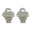 Adequado para 2000-05 Audi TT A6 C5 clipe de fixação do quebra-sol 4B0857562