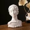 Escultura Modelo Creativo Estilo Europeo Figura Artística de Chica de Lado Rack de Exhibición de Pendientes Collar Pendientes Joyería Rack de Joyería
