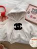 Ropa para Niños Sudadera de Otoño e Invierno para Niñas 2026 Nuevo Estilo Sudadera con Capucha Gruesa Estilo Coreano Elegante para Niños y Bebés