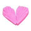 Molde de silicona para hacer tú mismo, con forma de pétalo, de hoja y clip, para decoración de pasteles, flores, pastas y postres.