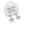 Pendientes de temperamento súper hada con pequeñas flores frescas y perlas naturales, para mujer, nicho, exquisitos, versátiles, de alta gama, joyería para las orejas