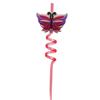 Nuevas Pajitas de Mariposa de Colores con Diseño Creativo en Espiral Pajitas para Mascotas Decoraciones de Fiesta Personalizadas Venta Caliente en Amazon