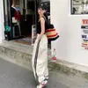 Calças Largas e Casuais para Mulheres, Estilo Streetwear Americano Primavera 2026, Secagem Rápida, Emagrecedoras, Cintura Alta, Perna Reta, Calça de Moletom