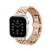 Para Apple Watch 8 Pulseira de cinco contas Apple Pulseira de relógio de aço inoxidável Samsung Huawei GT2 iwatch 7
