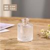 Vaso Pequeno de Vidro Vintage Personalizado Estilo Europeu em Relevo Vaso Mini de Pequeno Calibre Flores Secas Flor Arranjo Floral Transparente