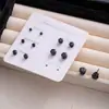 Diseño Minimalista, Pendientes Redondos de Seis Garras a la Moda, Femeninos, Versátiles, Lujo Ligero, Joyería Delicada para Orejas, Ganchos para Orejas de Alta Gama