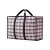 Bolsa Tecida Extra Grande Saco Espesso para Mudança e Embalagem Armazenamento À Prova de Umidade Portátil Bolsa Pele de Cobra Mala Resistente Sacos