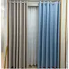 Fábrica de Keqiao Venta al por mayor Cortina Terminada Decoración del Hogar Proyecto Cortina de Sombreado Terminada Habitación de Alquiler Tela de Cortina de Sombreado